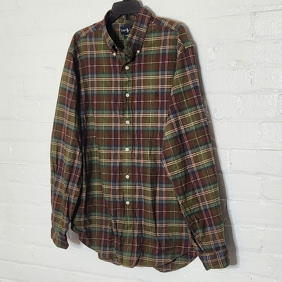 Ralph Lauren Other - Ralph Lauren Classic Fit Plaid Button-Down Shirt
